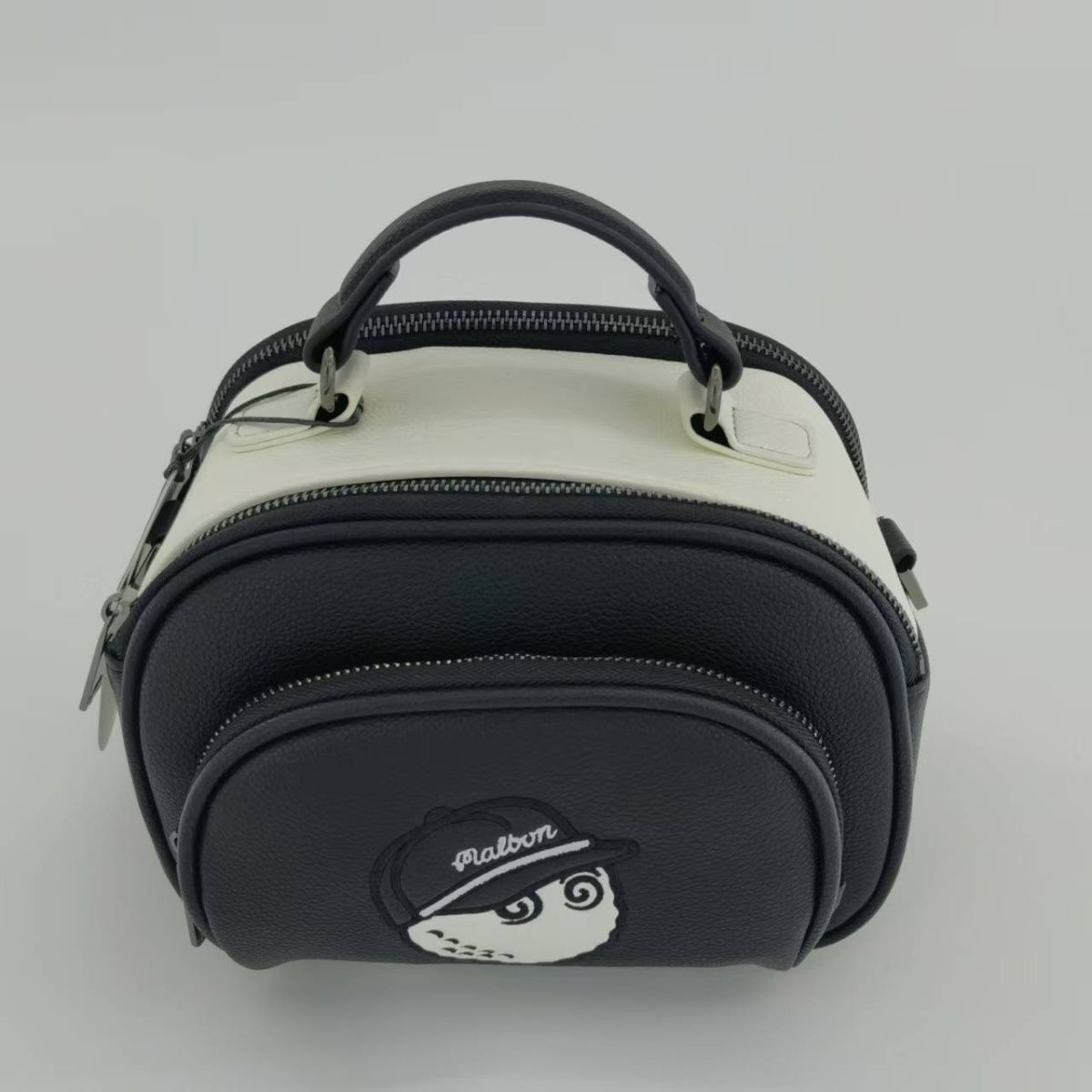 マルボンゴルフ malbon golf ゴルフ ボールポーチ ポーチ バッグ ブラック sk0280-5拍卖