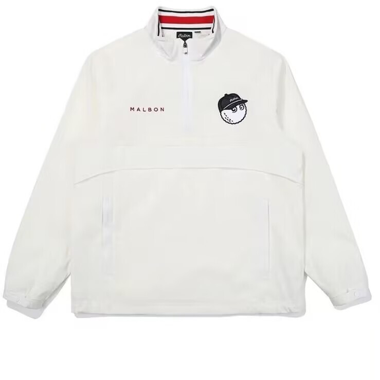 マルボンゴルフ malbon ゴルフ トレーナー スウェット 長袖シャツ  メンズ スポーツ m~2xl サイズ選択可能  ホワイト 9ss0382拍卖