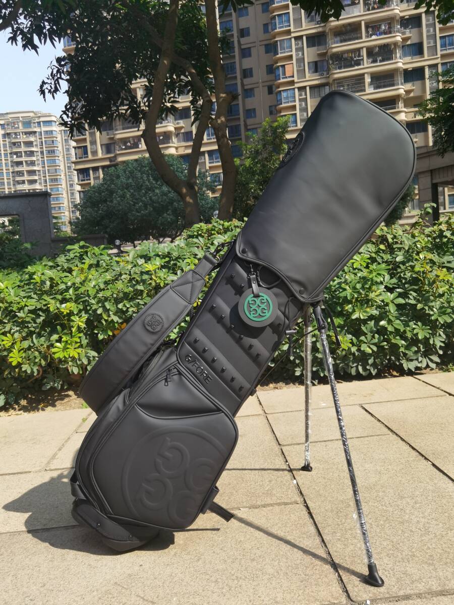 ジーフォア G/FORE  ゴルフ キャディバッグ 支柱型ゴルフ オシャレ ブラック sk0405-6拍卖