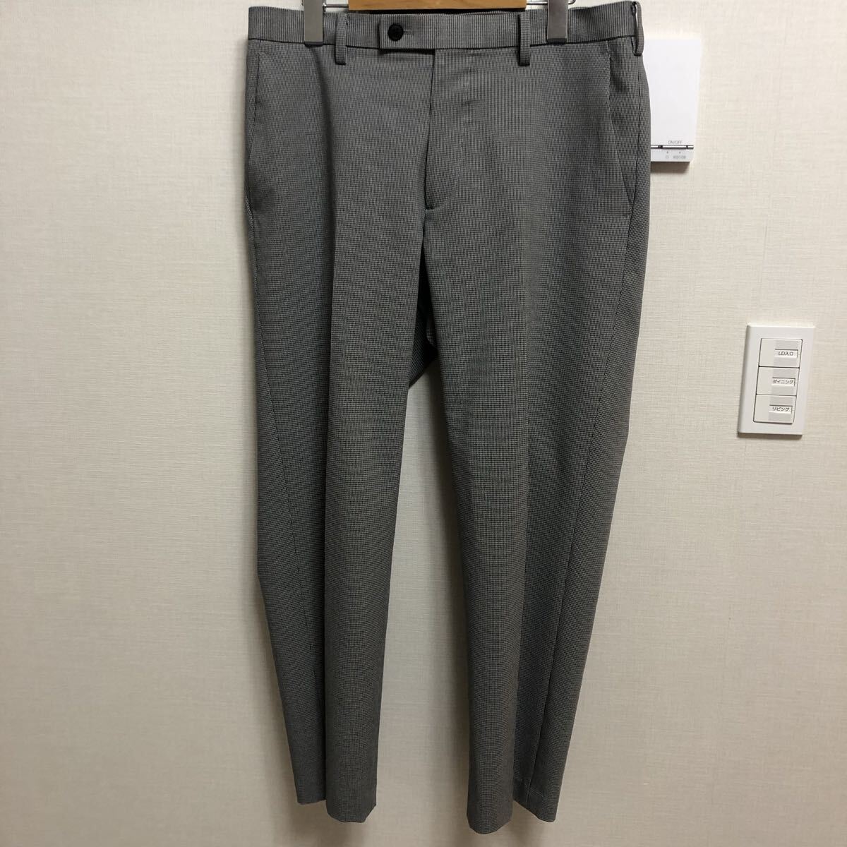 ◆◆◆ UNIQLO 感動パンツ 千鳥格子 美品 ウェスト76 ユニクロ ストレッチ拍卖