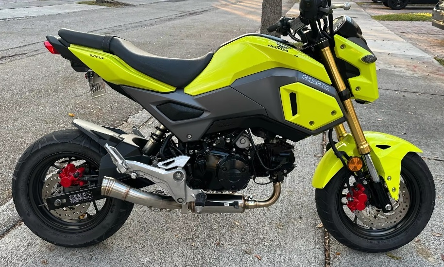 1セットのみ特価 ホンダ GROM グロム MSX125 JC61/JC75/JC92 2013-2024 ステンレス フルエキゾースト マフラー拍卖