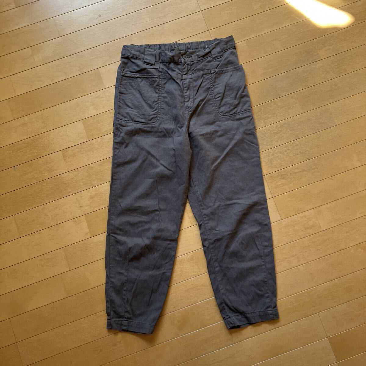 conges payes ADIEU TRISTESSE ゆったり パンツレディース グレー拍卖