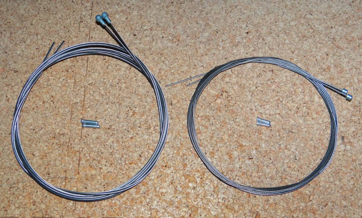 シマノ純正 PTFEブレーキ&シフトインナーケーブル SIL-TEC【1台分:各2本】Φ1.2mmx2100mm/Φ1.6mmx2050mm 未使用品拍卖
