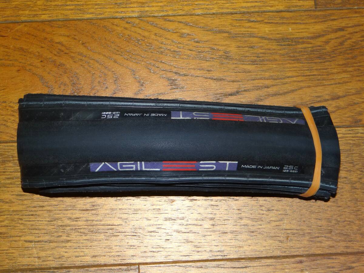 【中古】Panaracer AGILEST クリンチャータイヤ 700x25C 1本 パナレーサー拍卖