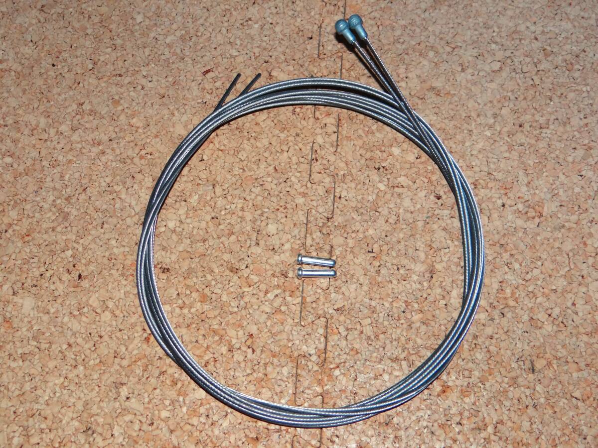 【2本セット】シマノ純正 PTFEブレーキインナーケーブル SIL-TEC ブレーキワイヤー Φ1.6mmx2050mm 未使用品拍卖
