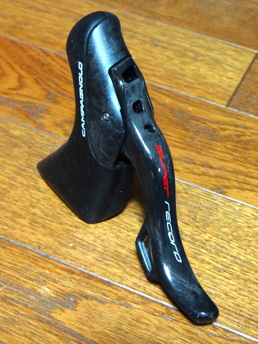 【中古】CAMPAGNOLO スーパーレコード エルゴパワーEPS 右レバー 12s 油圧ディスクブレーキ カンパニョーロ SuperRecord(当方動作未確認)拍卖