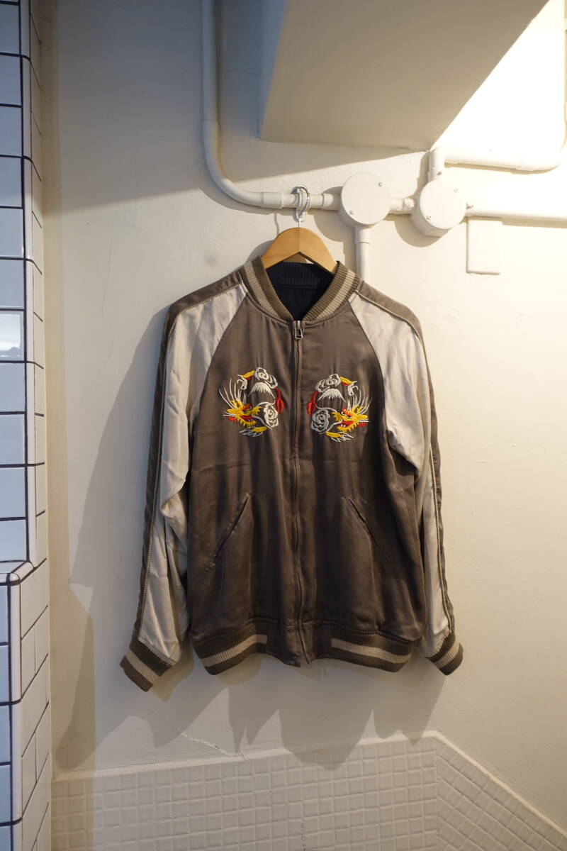 フルカウント リバーシブル スカジャン 刺繍 サイズ38 2862拍卖