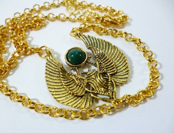 ¶ 古代エジプト ネックレス ペンダント スカラベ ¶ エジプト Egypt 拍卖