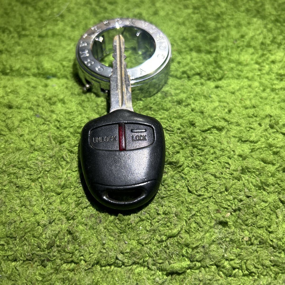 NO:10 三菱キーレス リモコンキー 2ボタン 刻印:V B11W EKワゴン B11A EKスペース 日産 B21W デイズ B21A デイズルークス 三菱  等拍卖