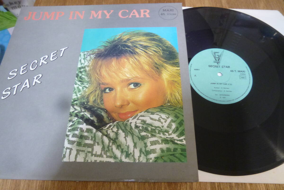 別ジャケ )) 12” SECRET STAR // JUMP IN MY CAR拍卖