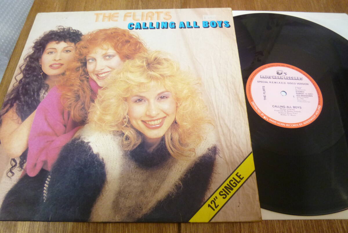 12” THE FLIRTS // CALLING ALL BOYS 拍卖