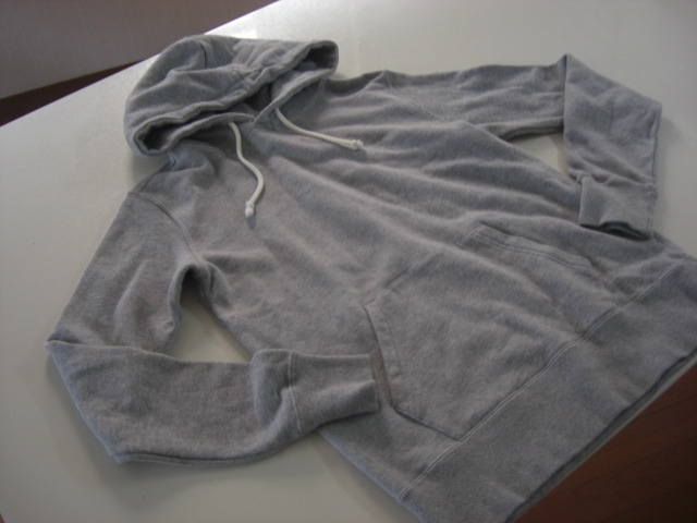 中古チャンピオン フード付きスエット グレイM拍卖