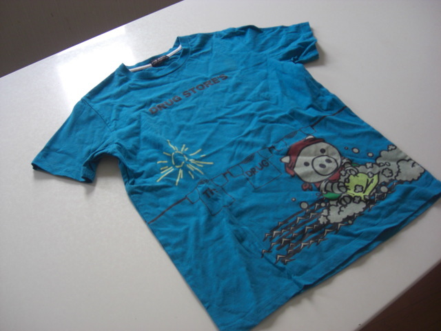 美品ドラッグストアーズ カットソーグリーン拍卖