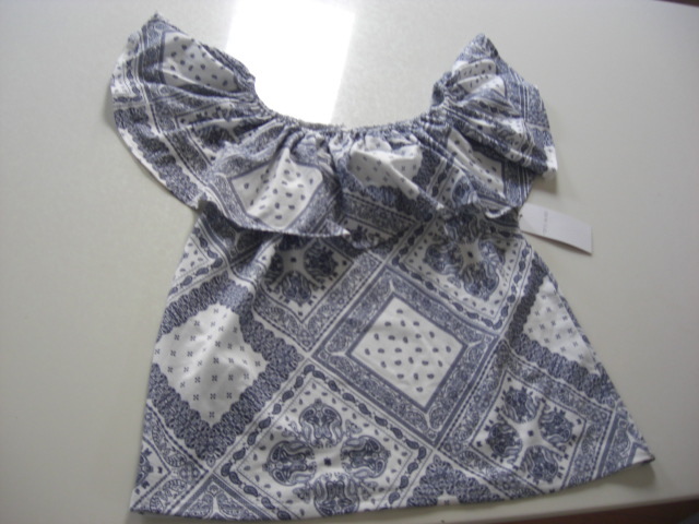 新品セシルマクビー フリルカットソーM拍卖