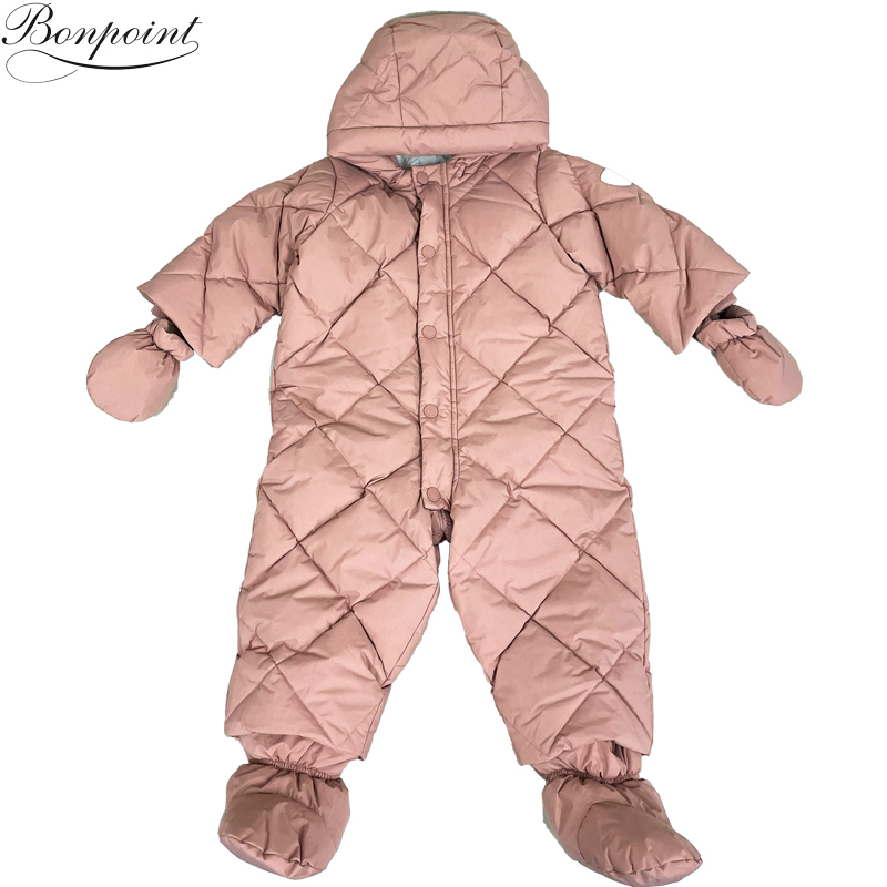 Bonpoint ボンポワン 新品 アウトレット 18M /80cm ベビー ガール W04NOUW00002 パデッド ロンパース 並行輸入品拍卖
