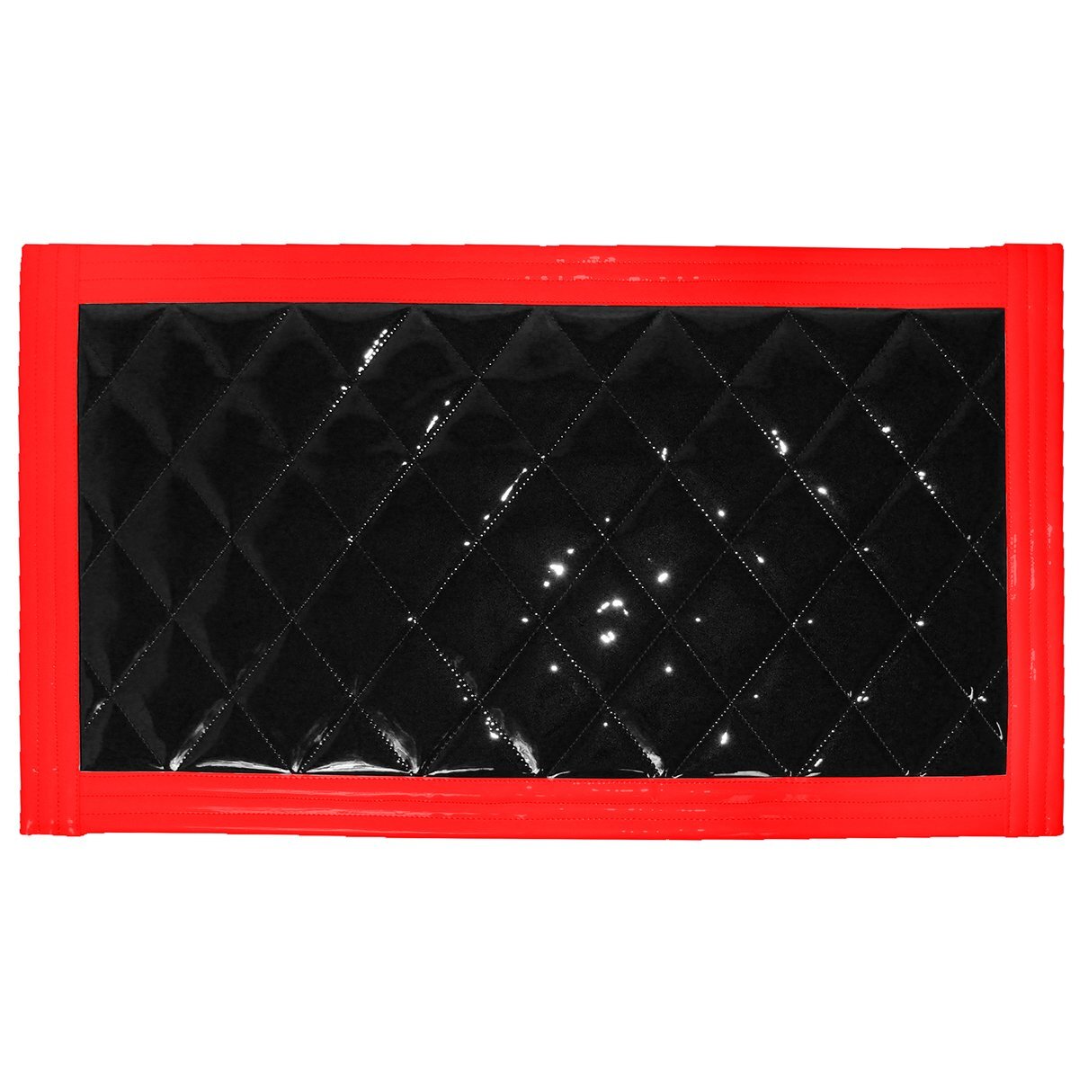 【新品即納】トラック 泥除け マット マッドフラップ 810mm×450mm 81cm×45cm レッド×ブラック拍卖