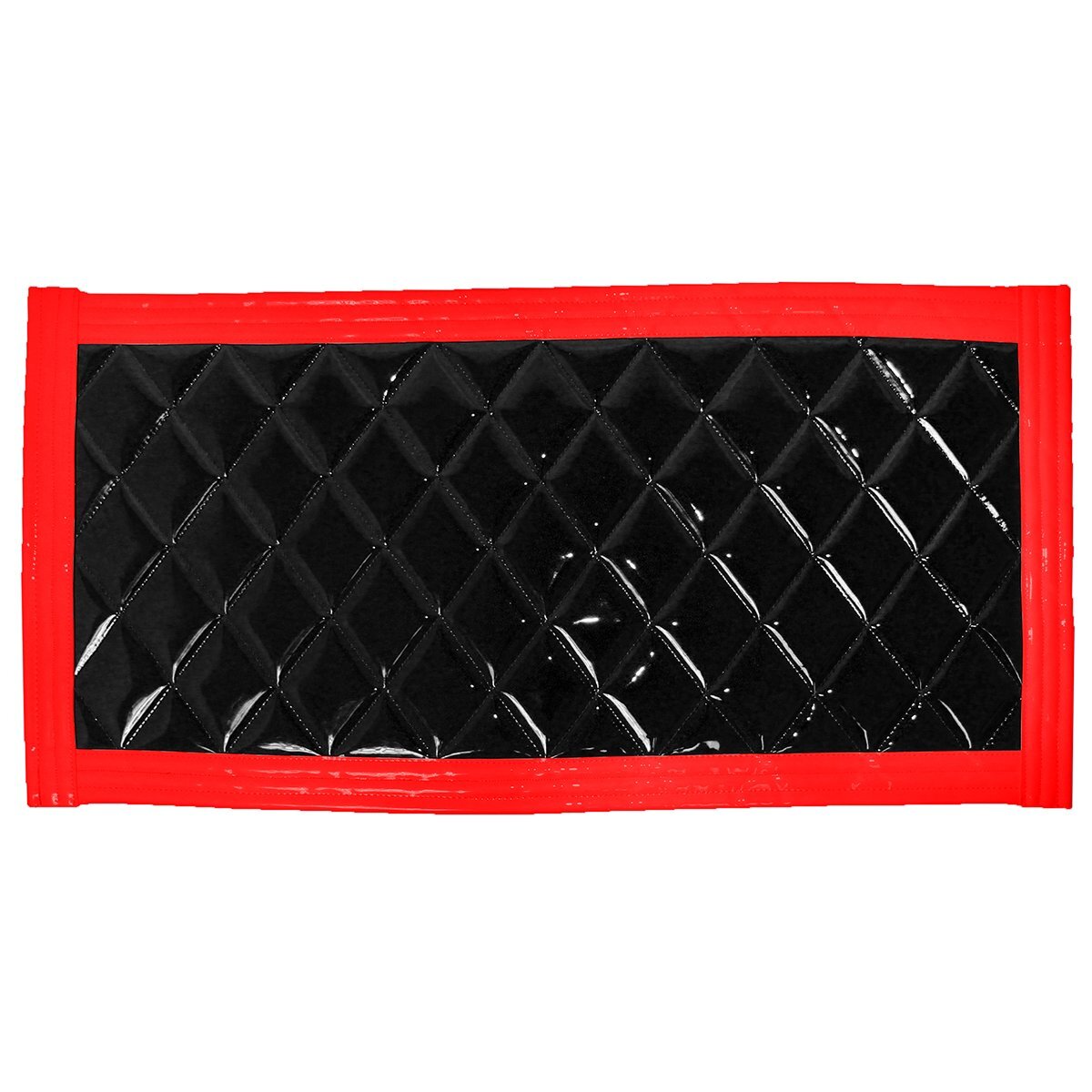 【新品即納】トラック 泥除け マット マッドフラップ 930mm×450mm 93cm×45cm レッド×ブラック拍卖