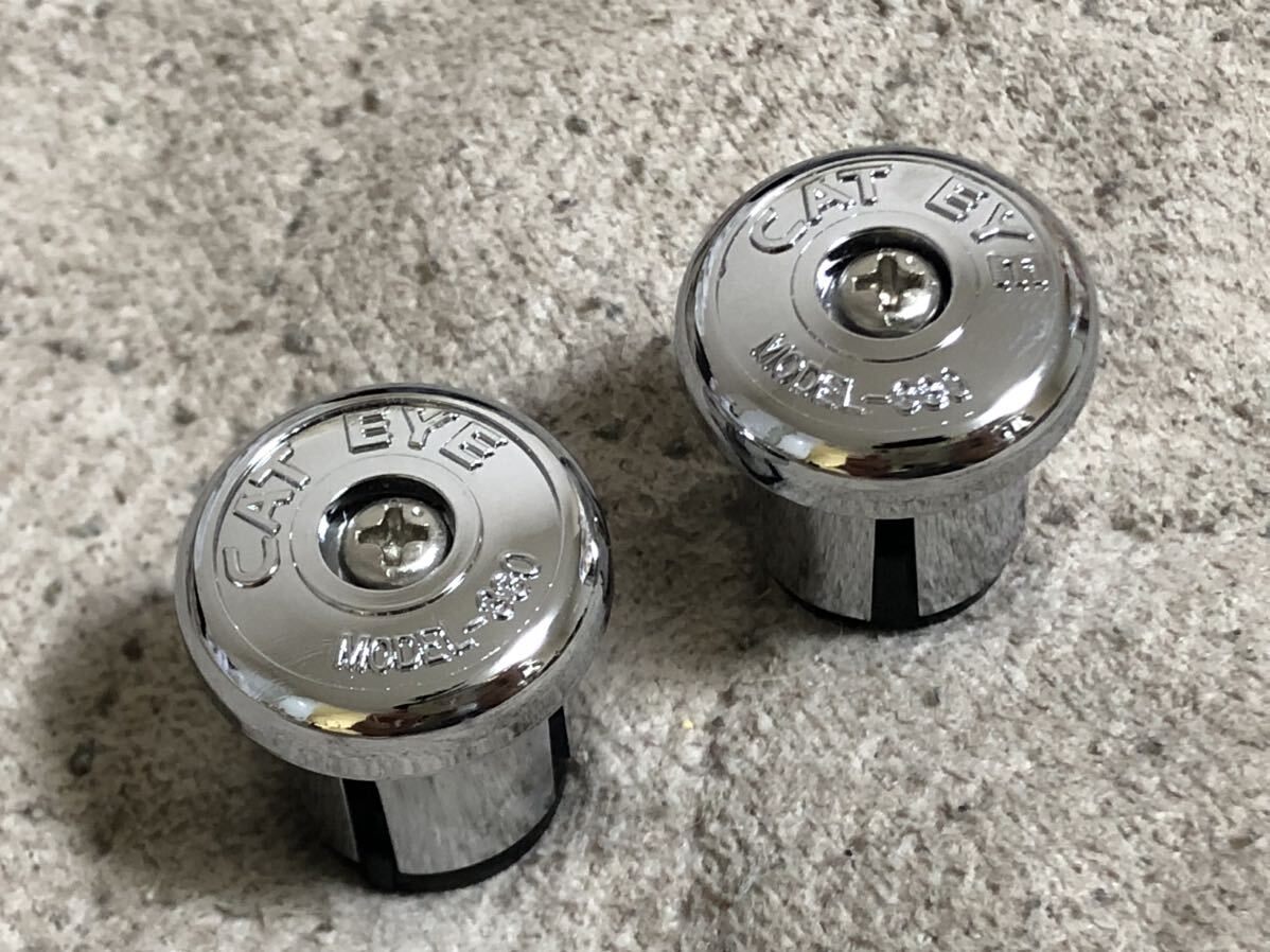 キャットアイ CAT EYE バーエンドキャップ バーエンドプラグ ロードバイク バーテープ MODEL-330 ネジ式 ハンドル 2個セット 1台分拍卖