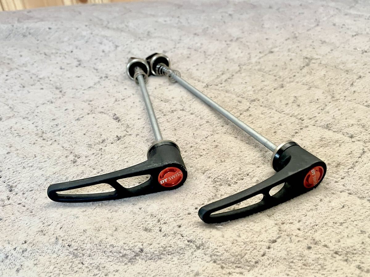 DT SWISS RWS GIANT スキュアー クイックリリース クイックレバー セット 100/130mm dt swiss ロードバイク シクロクロス レバー チタン拍卖