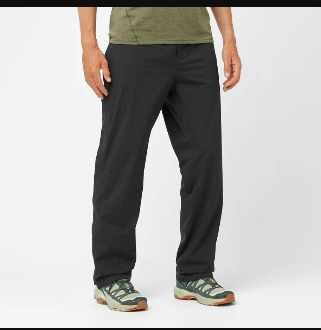 新品 SALOMON サロモン シェルパンツ メンズ OUTERPATH 2.5L WATERPROOF SALOMON LC2229400 ブラック 黒 防水 撥水 Lサイズ 拍卖