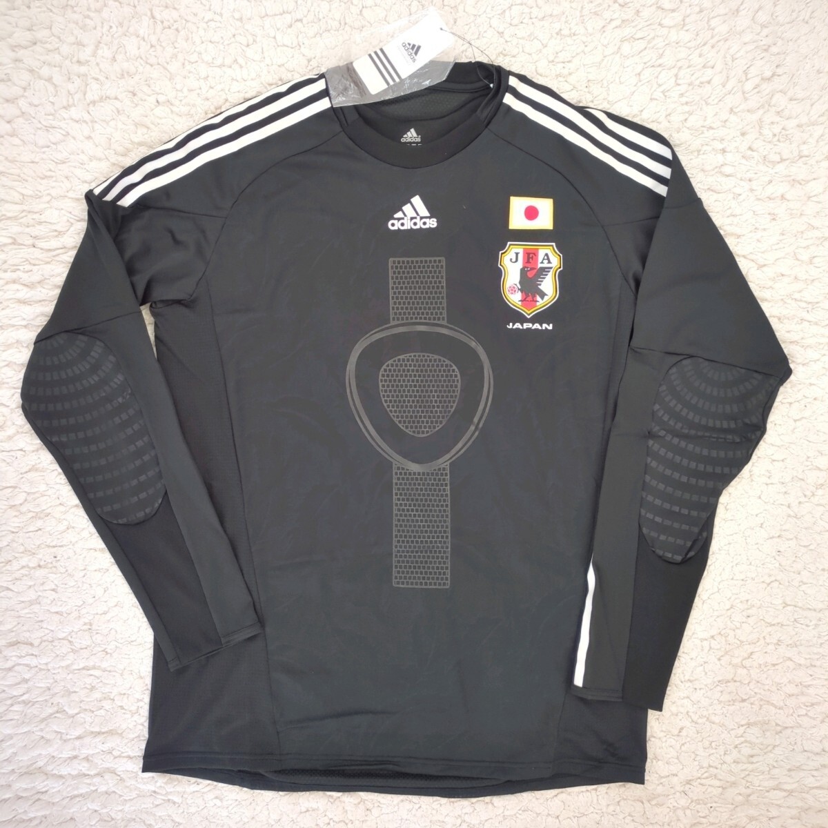 新品サッカー日本代表 GK用モデル adidas 2010年 ワールドカップ サッカーウェア 長袖JFAロゴ 2XO アディダス オーセンティック拍卖