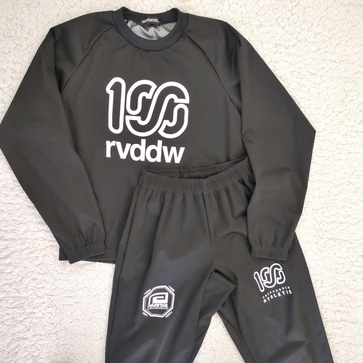 リバーサル reversal ONEHUNDRED ATHLETIC (ワンハンドレッドアスレチック )サウナスーツ 100A セットアップ 格闘技 減量 ウィンド拍卖