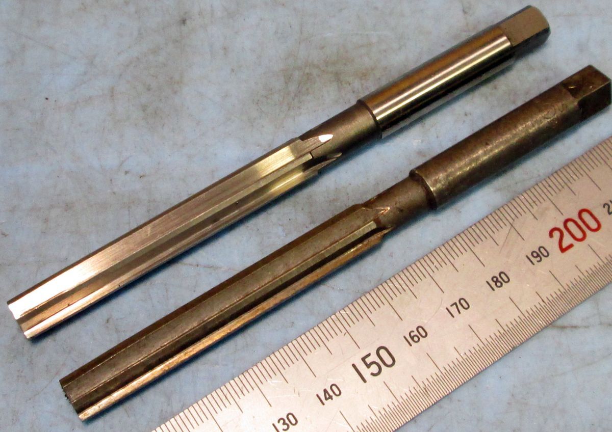 EA313 リーマ インチサイズ 3/8 ストレート 2本セット 中古拍卖