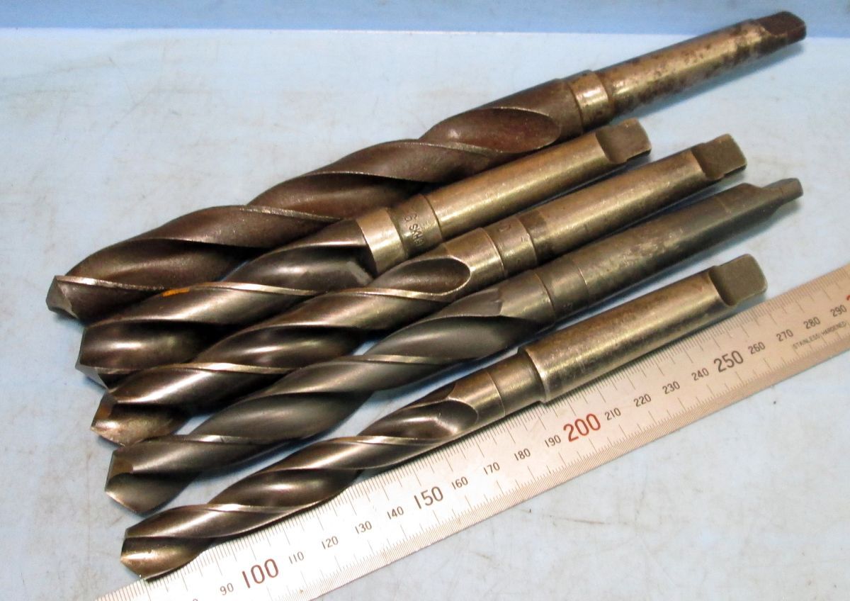 FC146 MT2 テーパーシャンクドリル 5本セット 中古拍卖