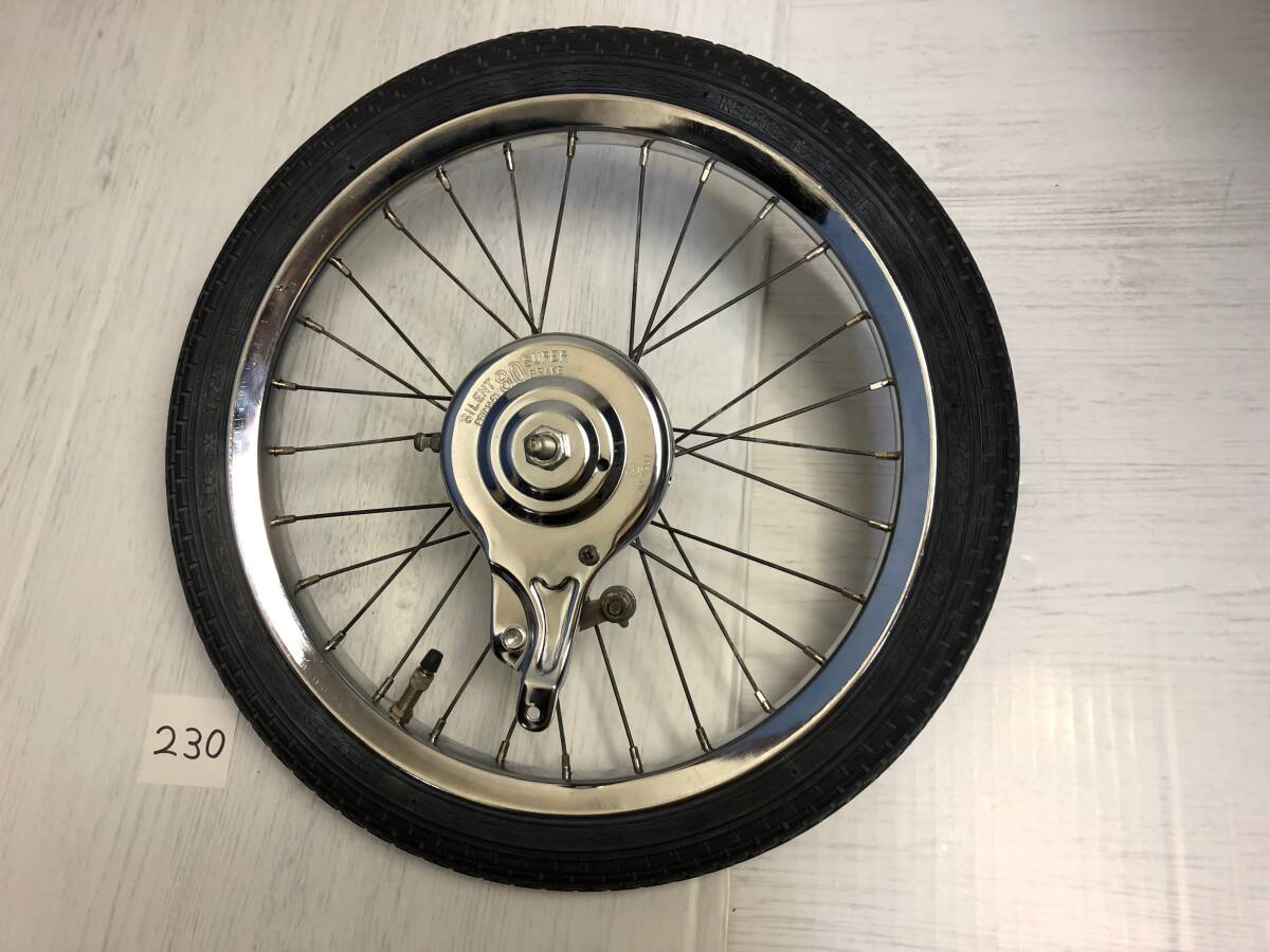 即決 1980年代 OLD DAHON オールドダホン 16インチ 純正 リアタイヤ ・ホイール ビンテージ 103拍卖