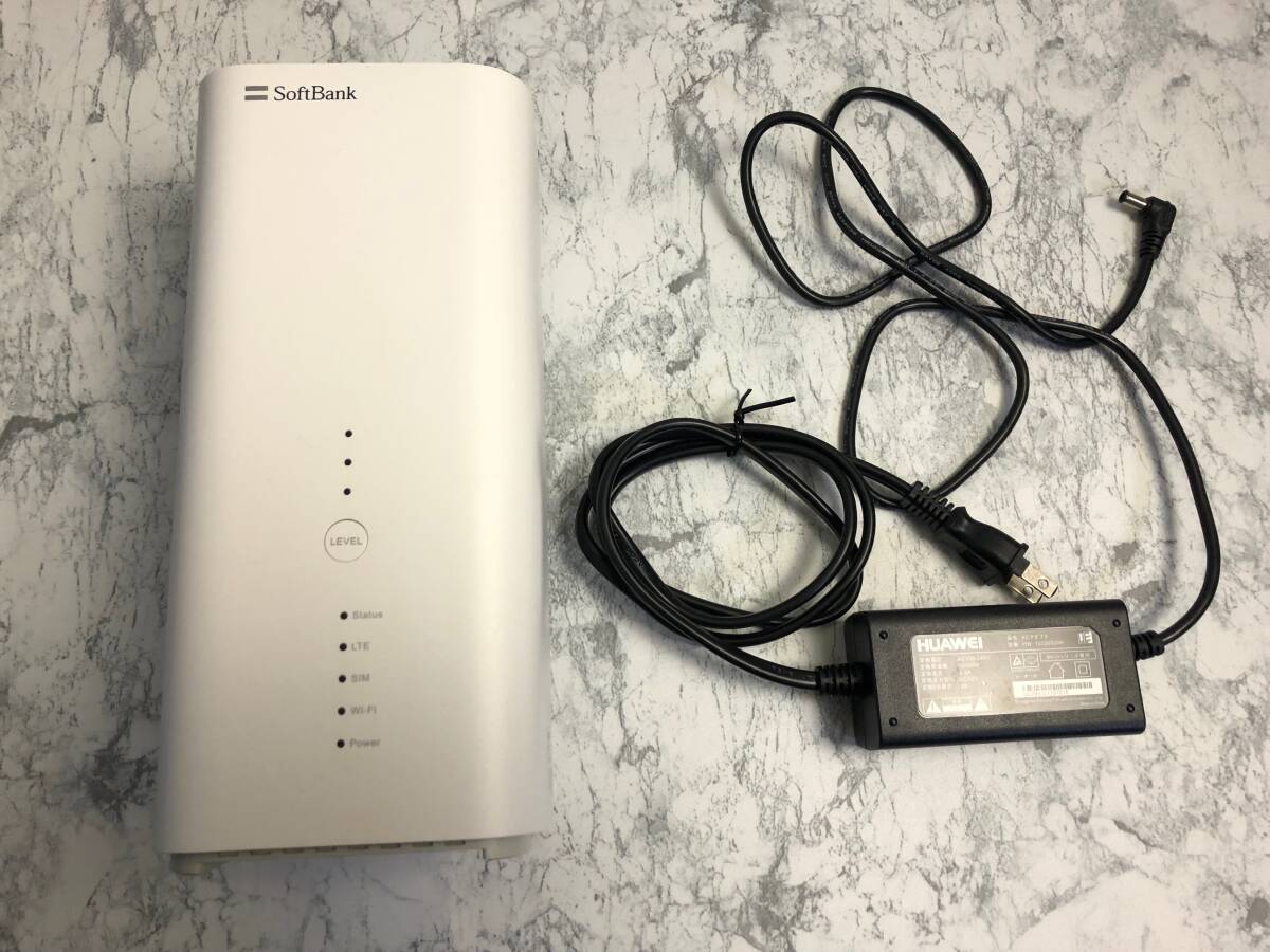 即決 Softbank Air 4 ホームルーター B610H-70A Airターミナル4 動作確認済 無線LANルーター ソフトバンク拍卖