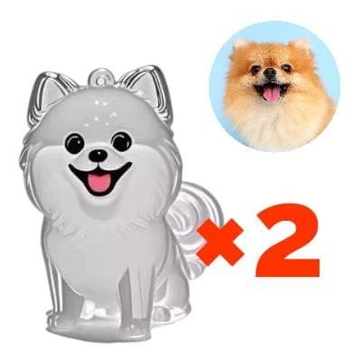 2つセット けだまだま 犬の毛収納 ポメラニアン 思い出拍卖