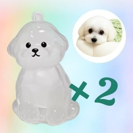 2つセット けだまだま 犬の毛収納 マルチーズ ビションフリーゼ拍卖