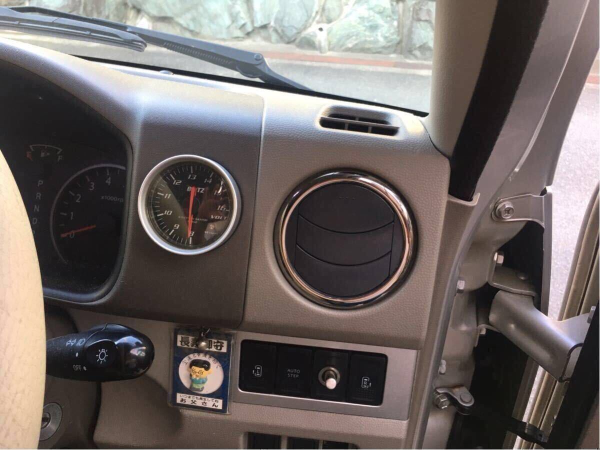 良品/取外し傷跡無し【送料180円】SUZUKI スズキ ワゴンR スティングレー MH22S/パレット(純正)メッキ エアコンルーバー(左右セット)拍卖