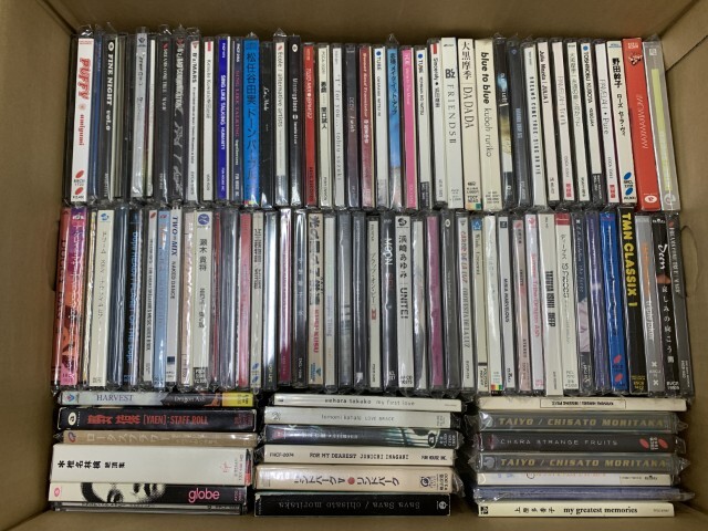 ■01)【1点限り!】邦楽などCDまとめ売り約100点大量セット/PUFFY/松任谷由実/大黒摩季/浜崎あゆみ/TUBE/久保田利伸/globe/相川七瀬/B拍卖