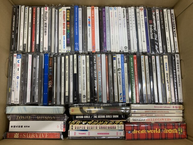 ■01)【1点限り!】邦楽などCDまとめ売り約100点大量セット/高橋由美子/TUBE/SPEED/今井美樹/鈴木亜美/中島美嘉/モーニング娘/中山美穂/B拍卖