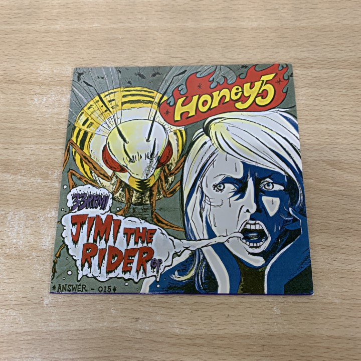 ●01)【1点限り!】Honey 5/Jimi The Rider/ハニー5/ANSWER-015/EPレコード/7インチ/国内盤/A拍卖