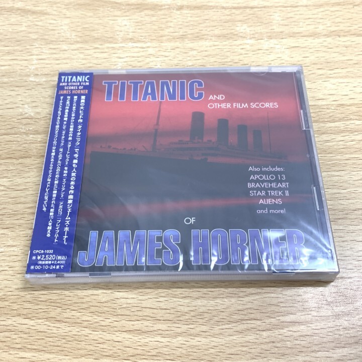 ●01)【1点限り!】【未開封】ヒストリー・オブ・ジェームズ・ホーナー タイタニックまでの軌跡/James Horner/Titanic/CD/CPC8-1032/A拍卖