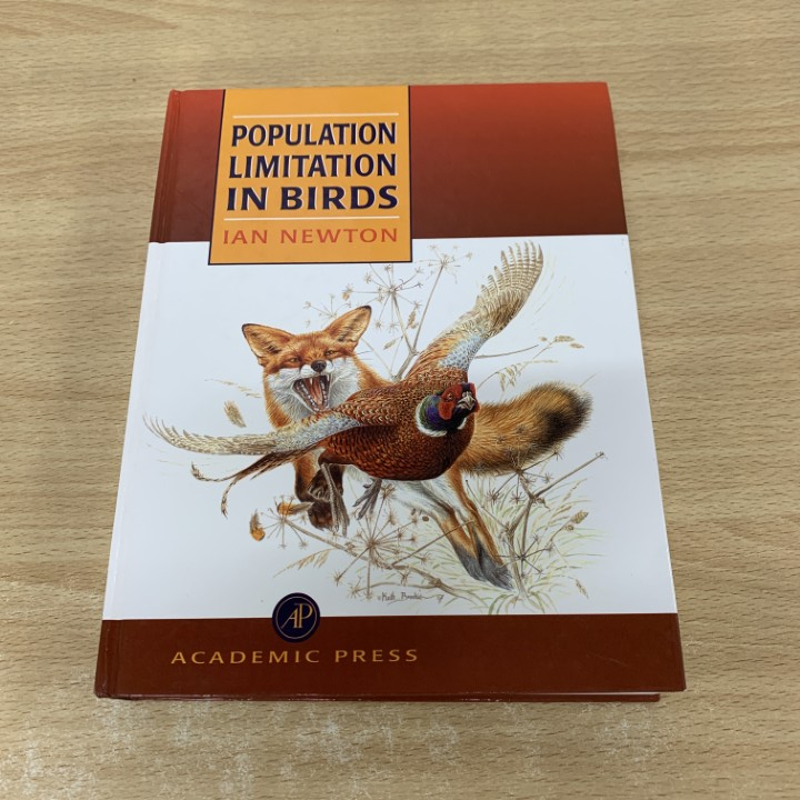 ▲01)【1点限り!】Population Limitation in Birds/Ian Newton/Academic/1998年/鳥類の個体数制限/洋書/A拍卖