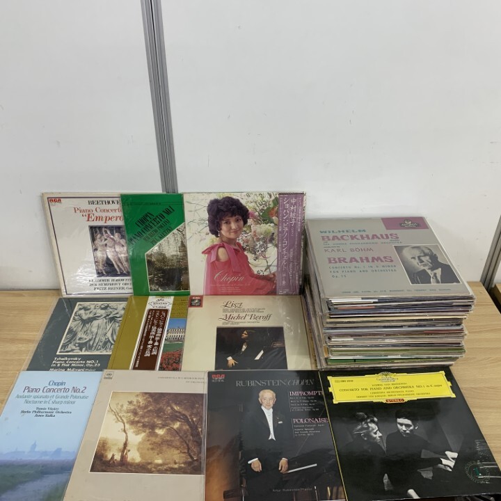 ■01)【1点限り!】ピアノ協奏曲・歌劇などのクラシックレコード まとめ売り約65点大量セット/ルービンシュタイン/アシュケナージ/LP/B拍卖