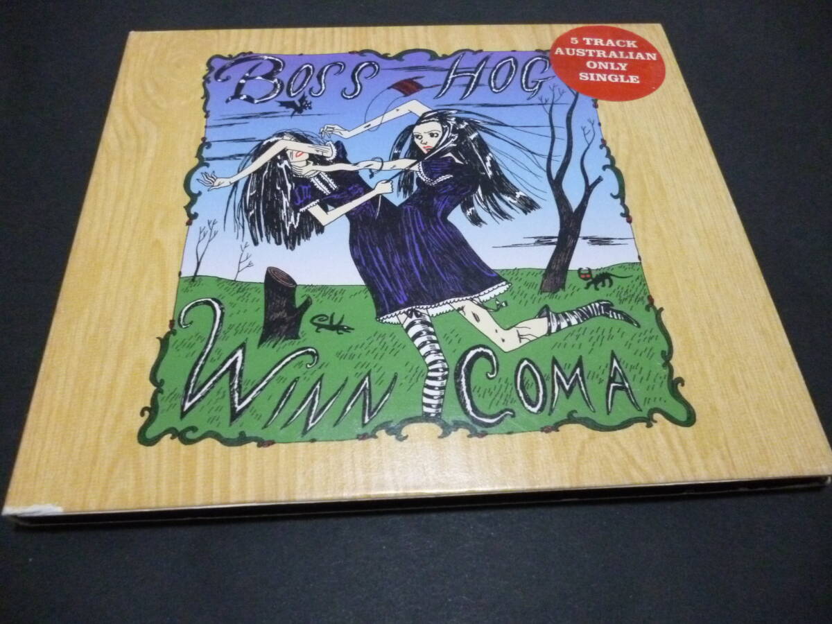 Winn Coma/Boss Hog ボス・ホッグ ジョン・スペンサー オルタナティブ ガレージ パンク ロック 5曲 CD 1996 Geffen拍卖