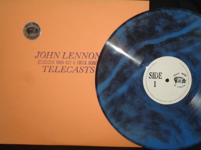 JOHN LENNON/TELECASTS(TMOQ) BLUE-COLOR WITH SPLATTER LP拍卖
