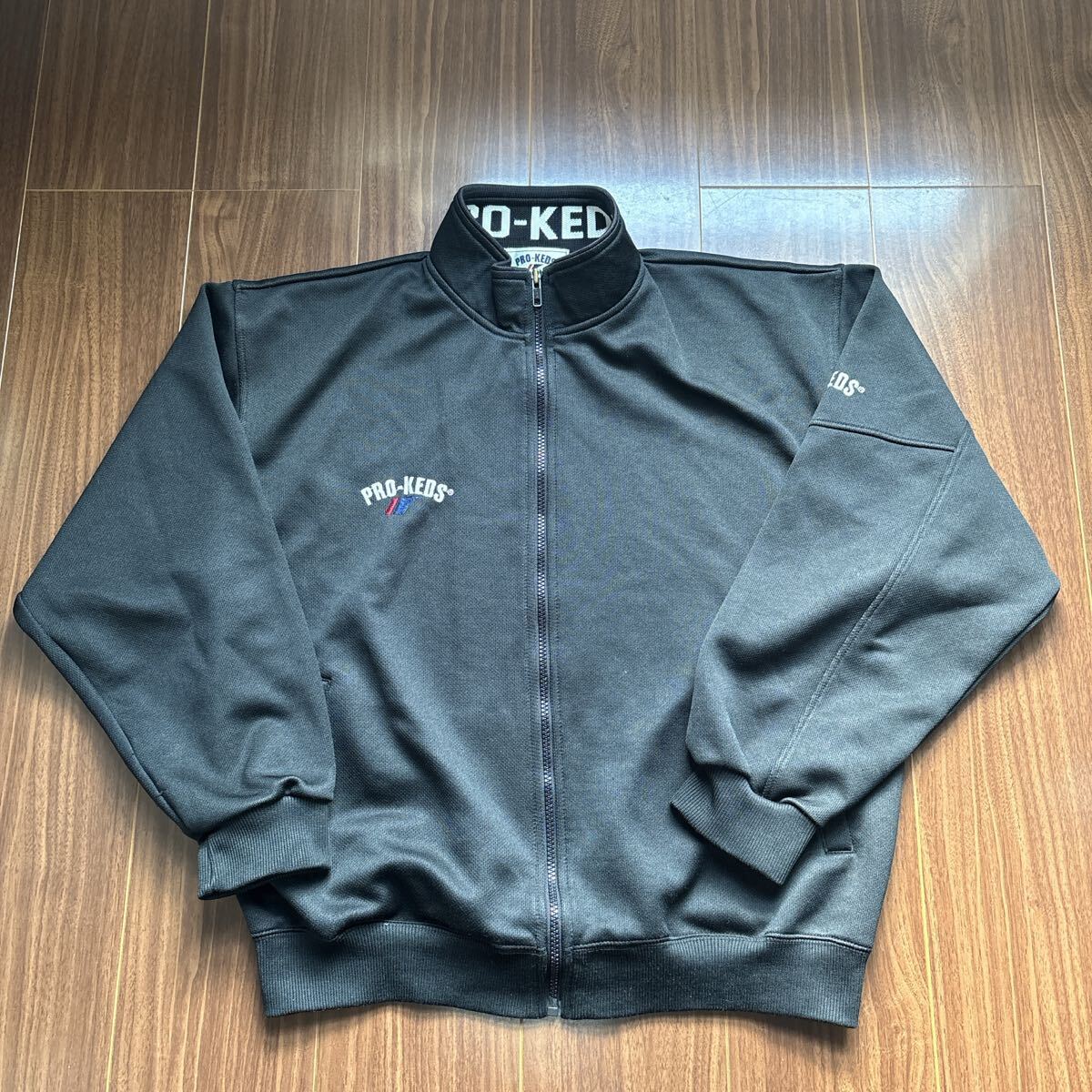 PRO-KEDS 黒 ブラック ジャージ上 サイズL拍卖