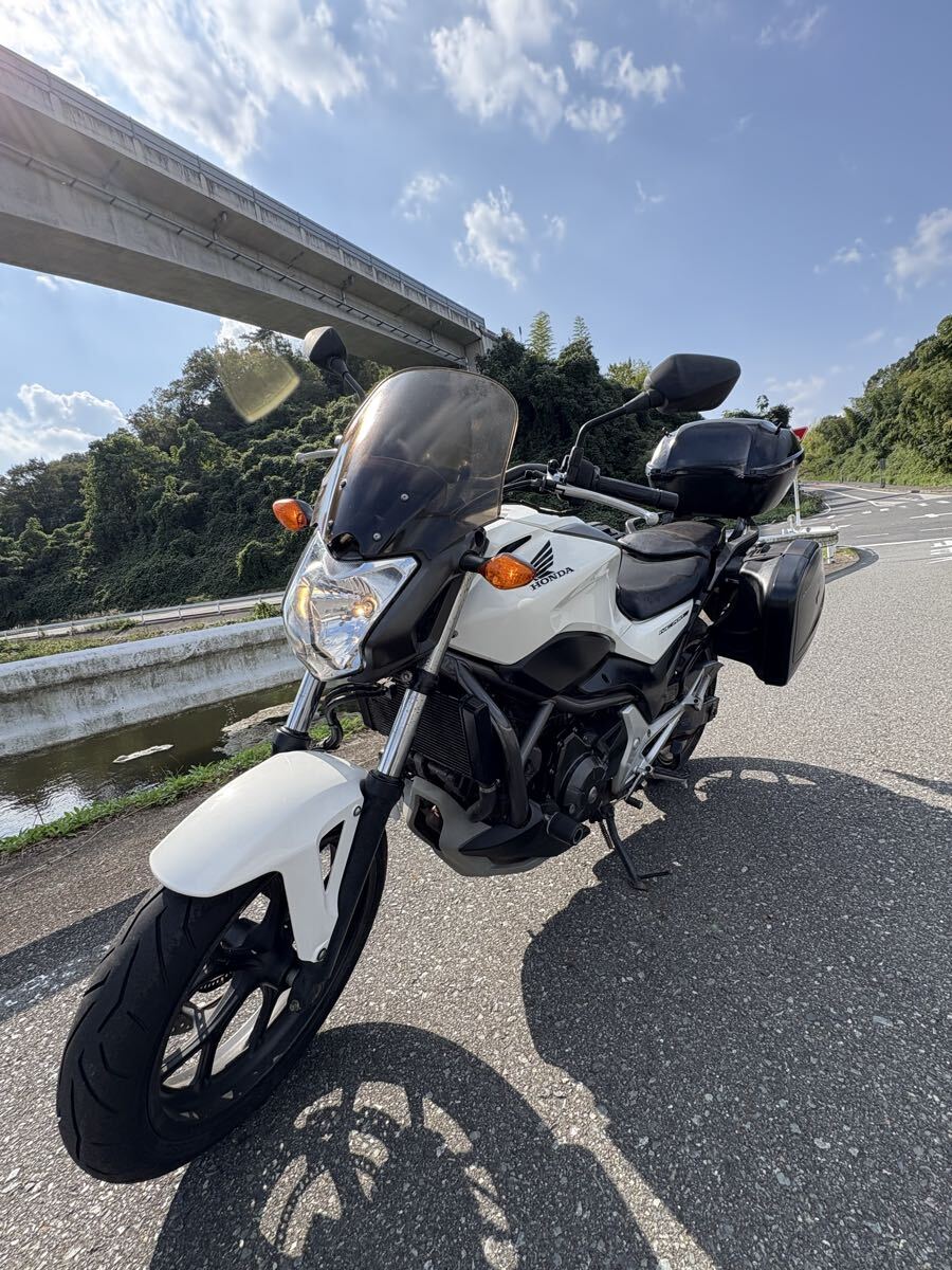 1円スタート NC700 実動 車検R8年8月 RC61 2013年式 グリップヒーター ABS リアボックス サイドケース ホンダ セル始動 調子良好拍卖
