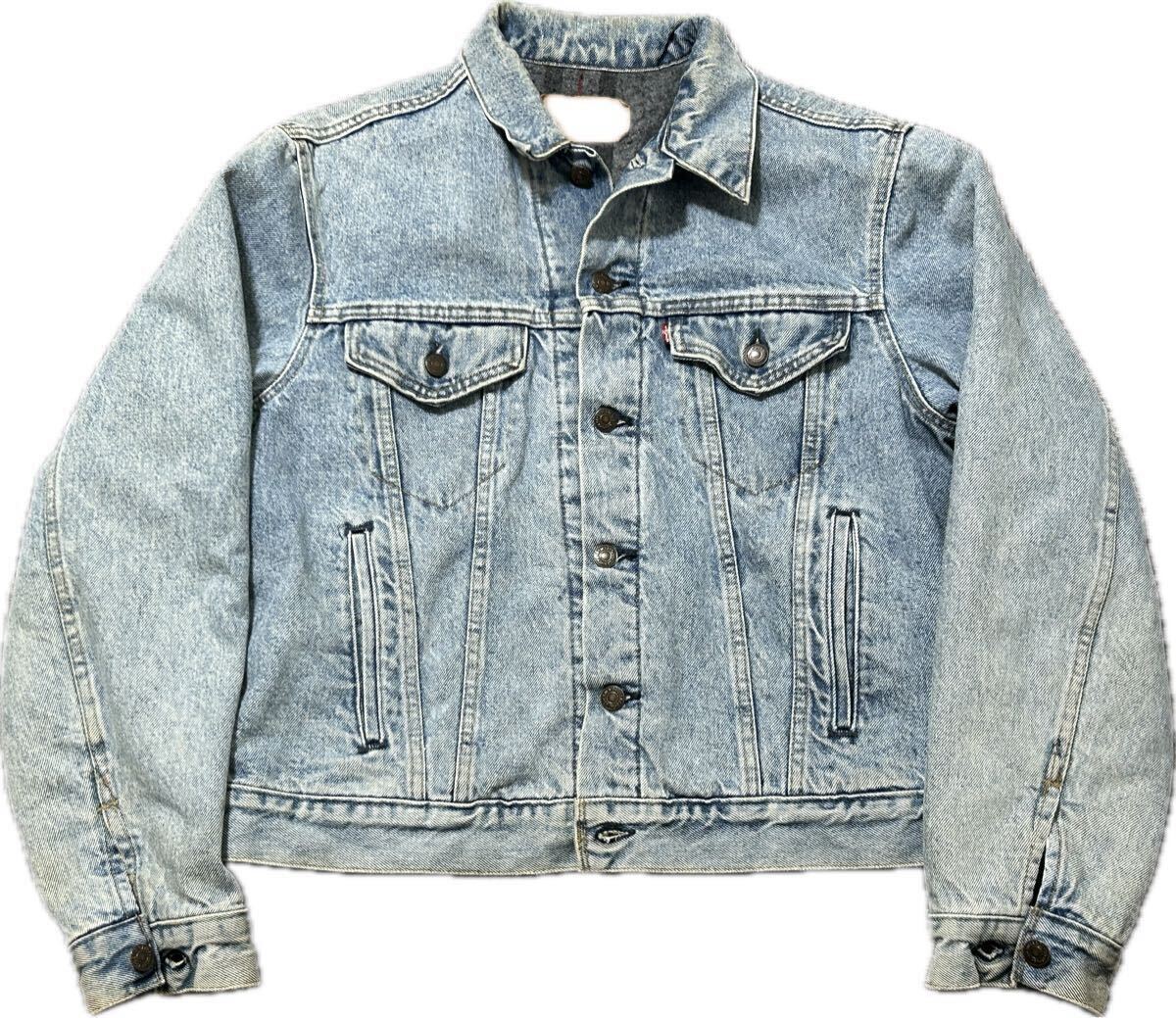 87年 USA製 Levi's Denim Trucker Jacket リーバイス トラッカー デニムジャケット 70506 0317 Levis Vintage ビンテージ 80s 70505拍卖