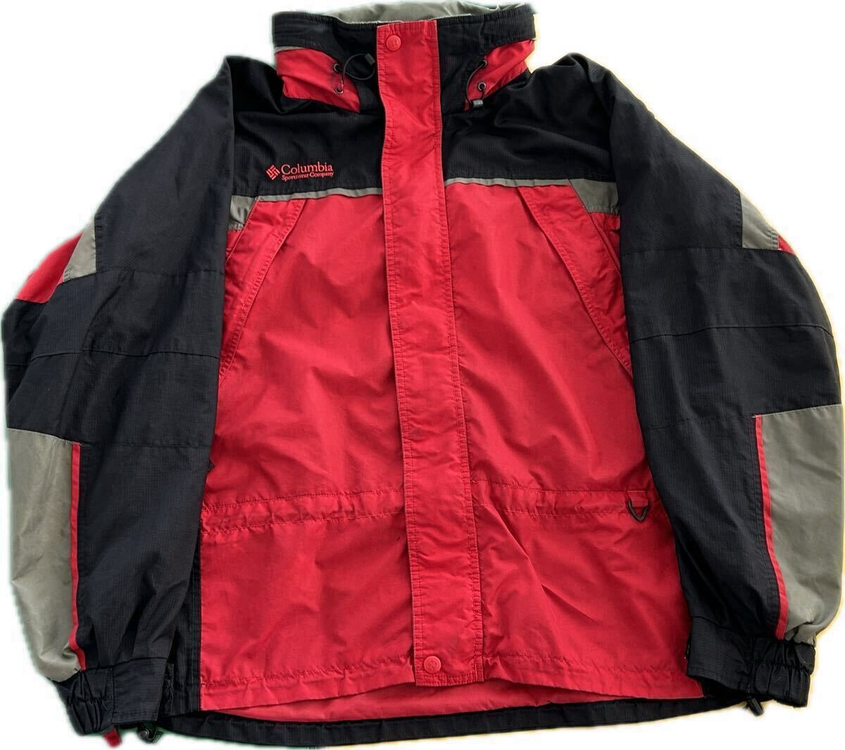 00s Columbia Fire Ridge Jacket コロンビア ファイヤリッジ マウンテンパーカ ナイロンジャケット Vintage ビンテージ拍卖
