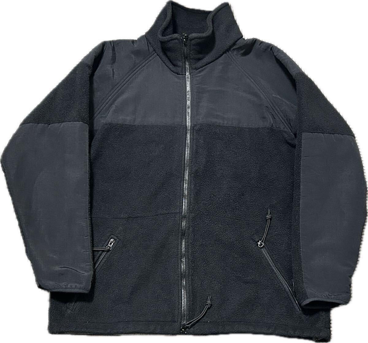 米軍実物 US.Armed Forces 00s ECWCS GEN2 LEVEL3 POLARTEC ポーラテックフリースジャケット ミリタリー アメリカ軍 ブラック M-R Military拍卖
