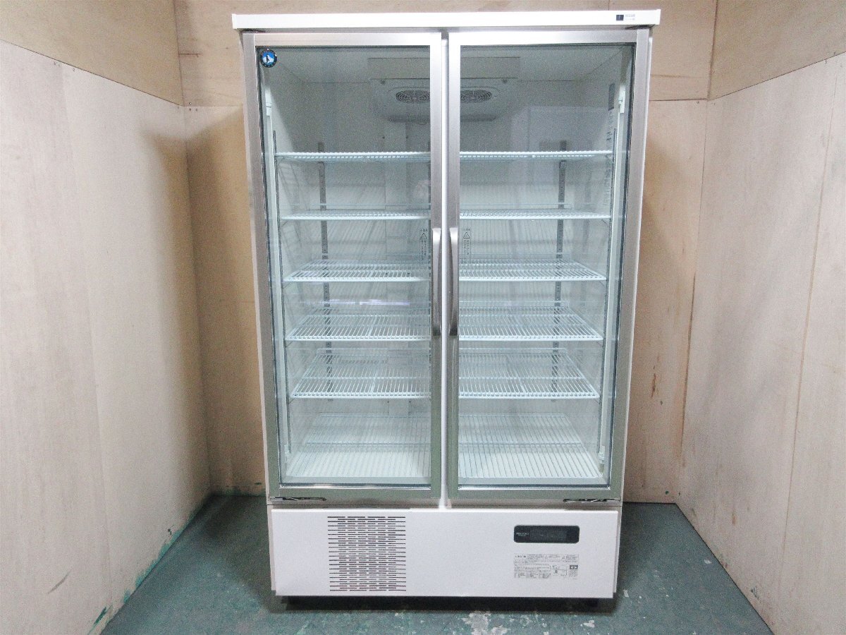 2019年製◆ホシザキ◆リーチイン冷蔵ショーケース インバーター搭載◆USR-120A3◆3相200V 単相100V◆W1200*D800*H1945◆業務用 島根拍卖