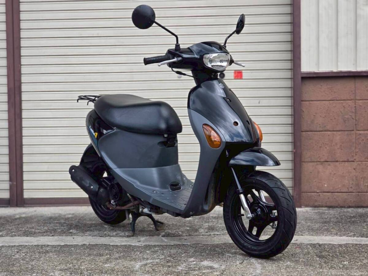 大阪 堺市 スズキ SUZUKI レッツ4 CA45A 黒 ブラック 原付 実動 人気 車体 全国陸送 検) 50㏄ レッツ ビーノ トゥディ ディオ VOX Z4拍卖
