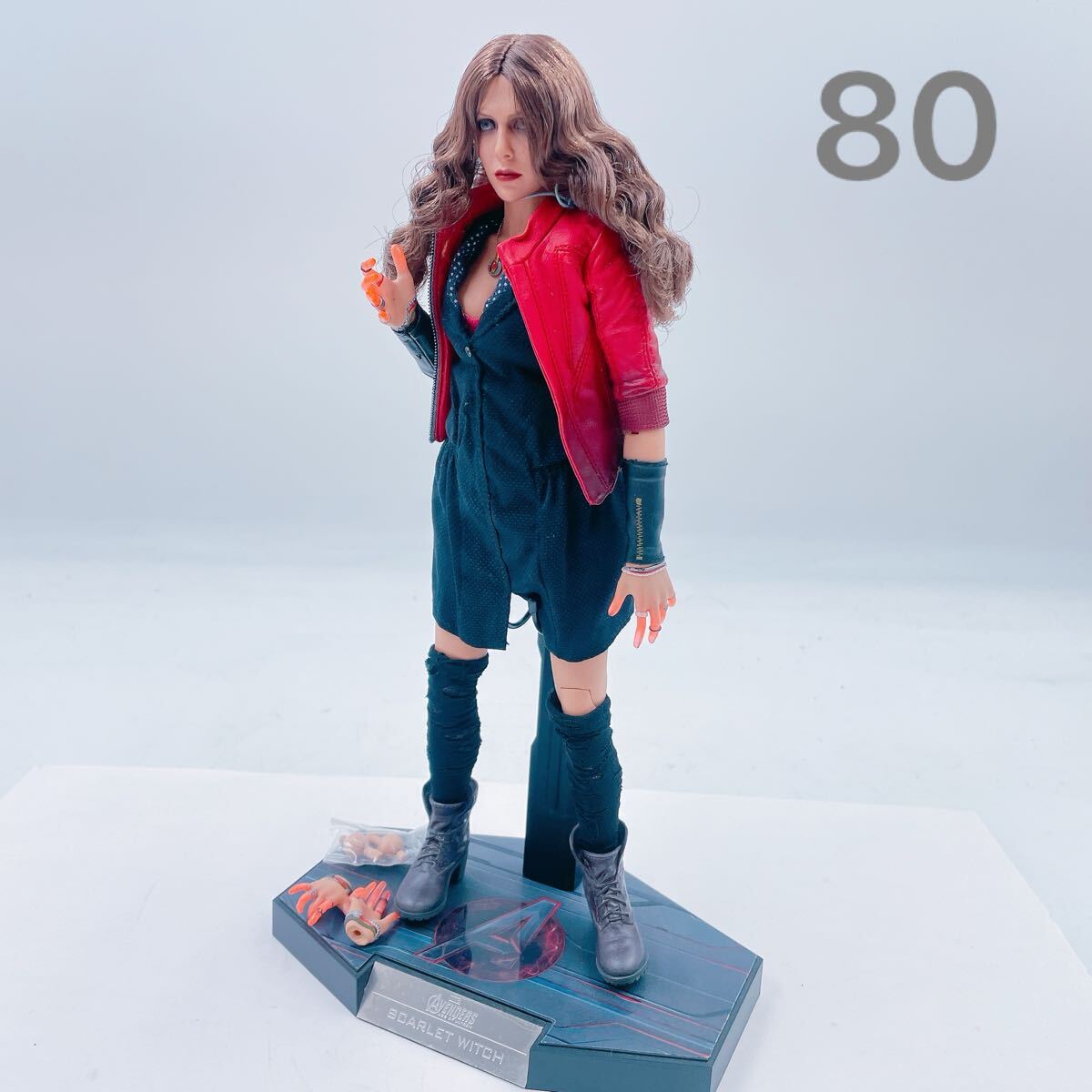 10F093 ホットトイズ アベンジャーズ エイジ・オブ・ウルトロン スカーレット・ウィッチ ムービーマスターピース 1/6スケール フィギュア 拍卖