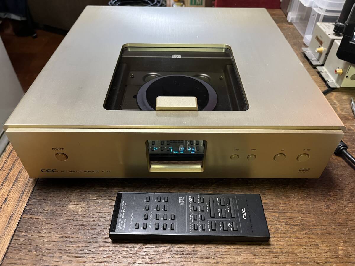 ● CEC TL-2X MKⅡ CD ベルトドライブ トランスポート C.E.C.●拍卖